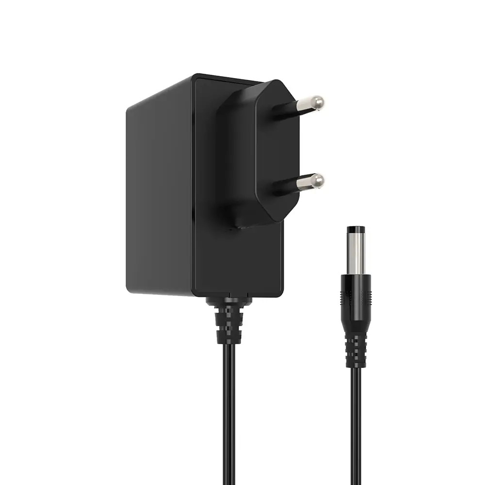 12V 1.5A EU AC Plug Power Adapter for Europe