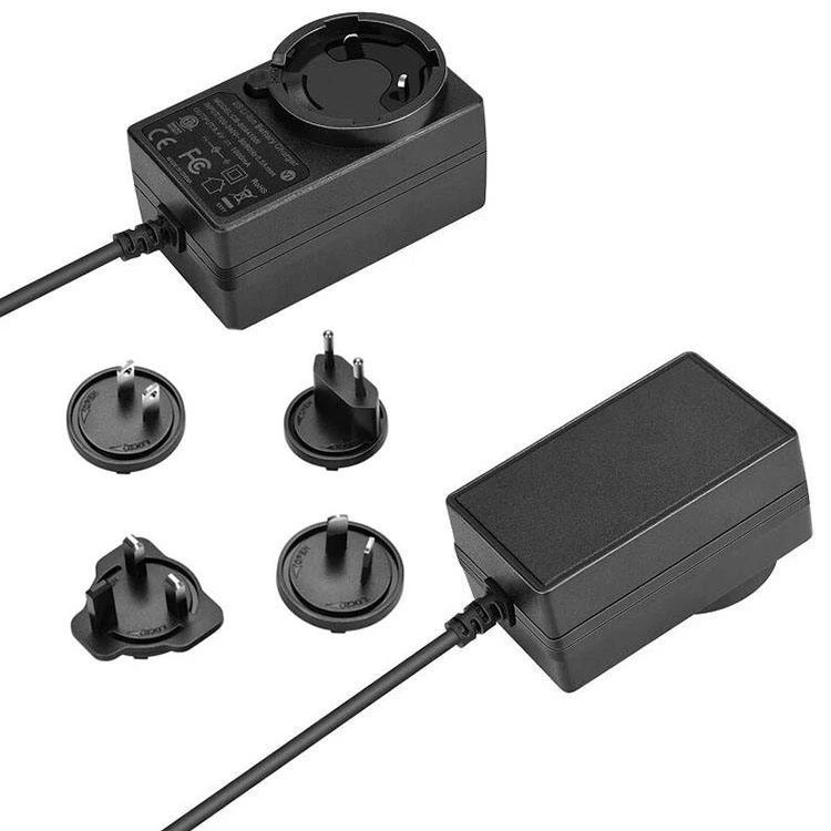 12V 2A Interchangeable Power Adapter