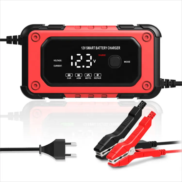 12V 6A Full Intelligent Automatic Repair Battery Charger
