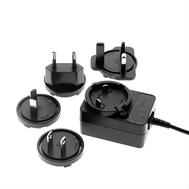 12W Detachable Plug Wall Mounted Power Adapter