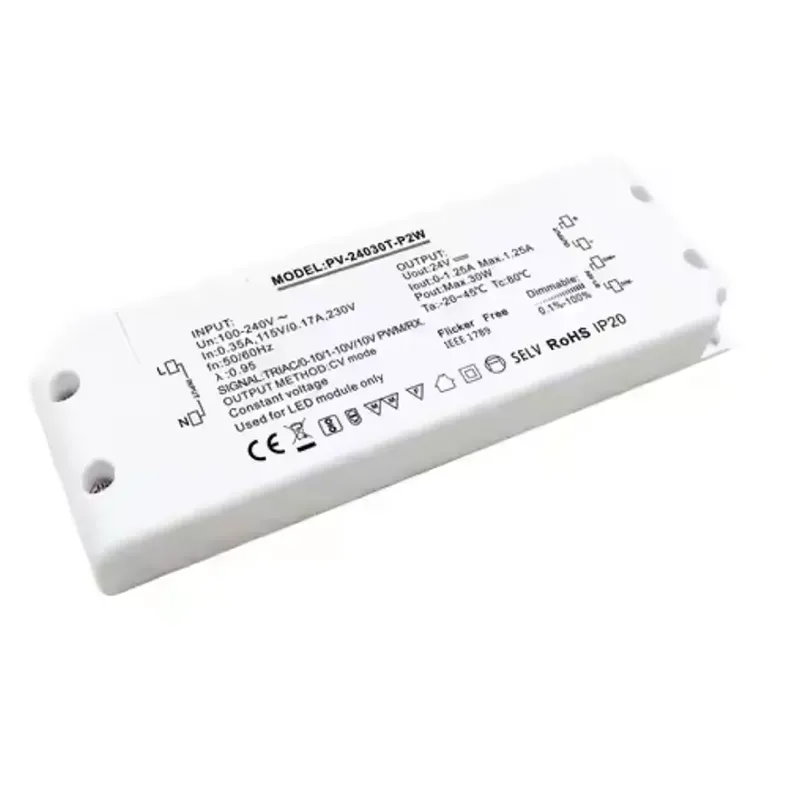 Why Is the 30W Constant Voltage Triac Dimming LED Driver the Optimal Choice for Modern Lighting Solutions