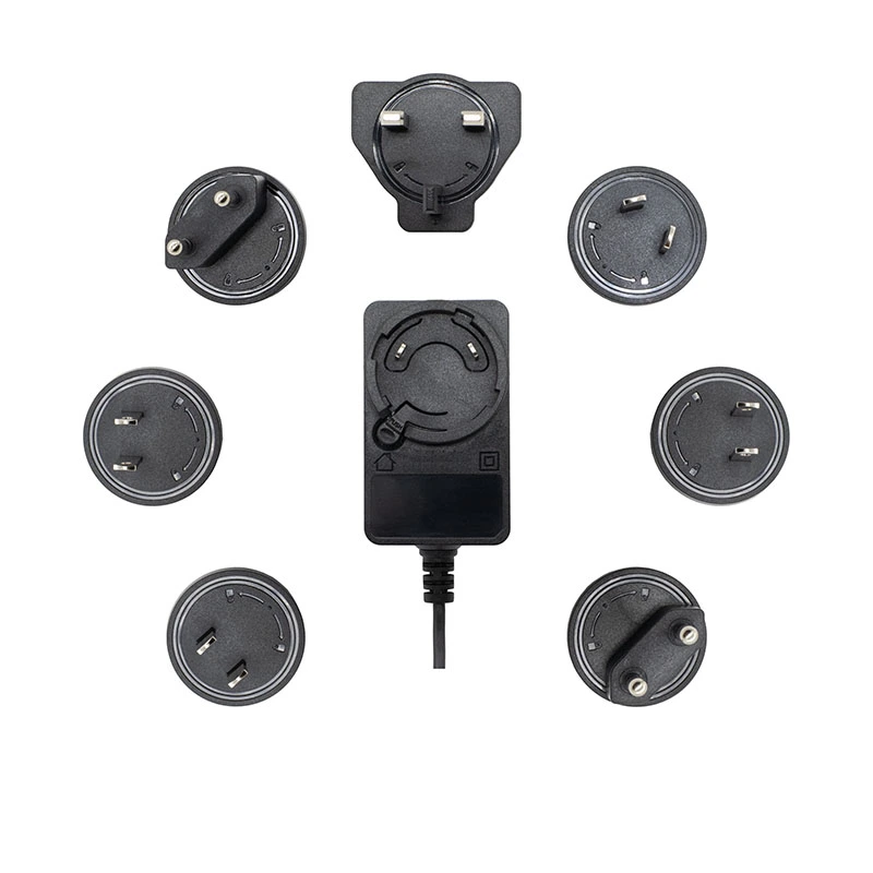 26W Interchangeable Plug Power Adapter