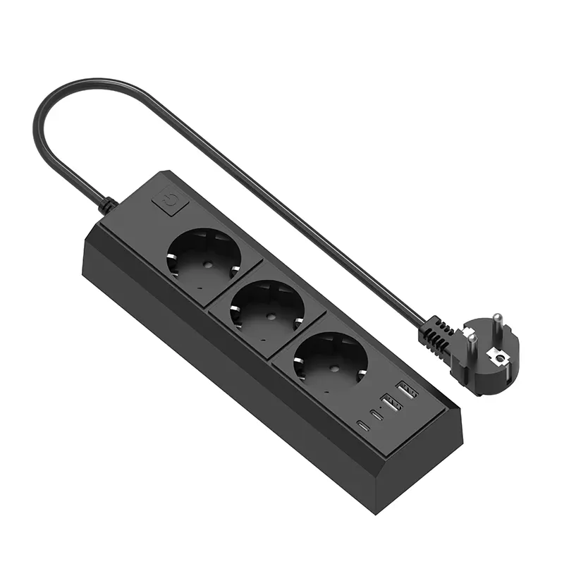 3 Outlets EU Power Strip