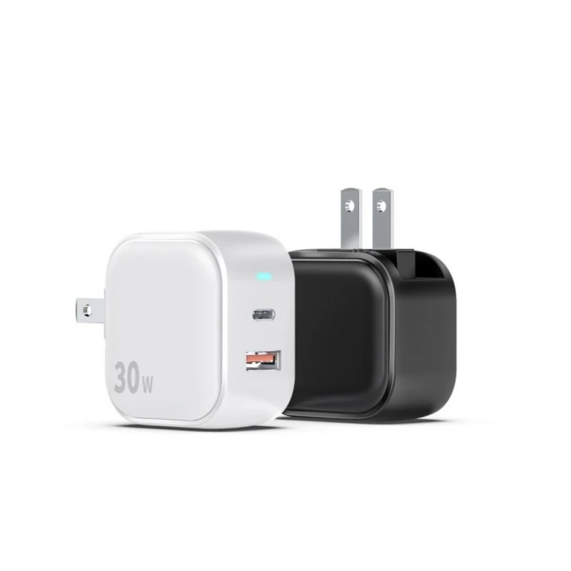 30WPD Fast Charger with USB-A and USB-C