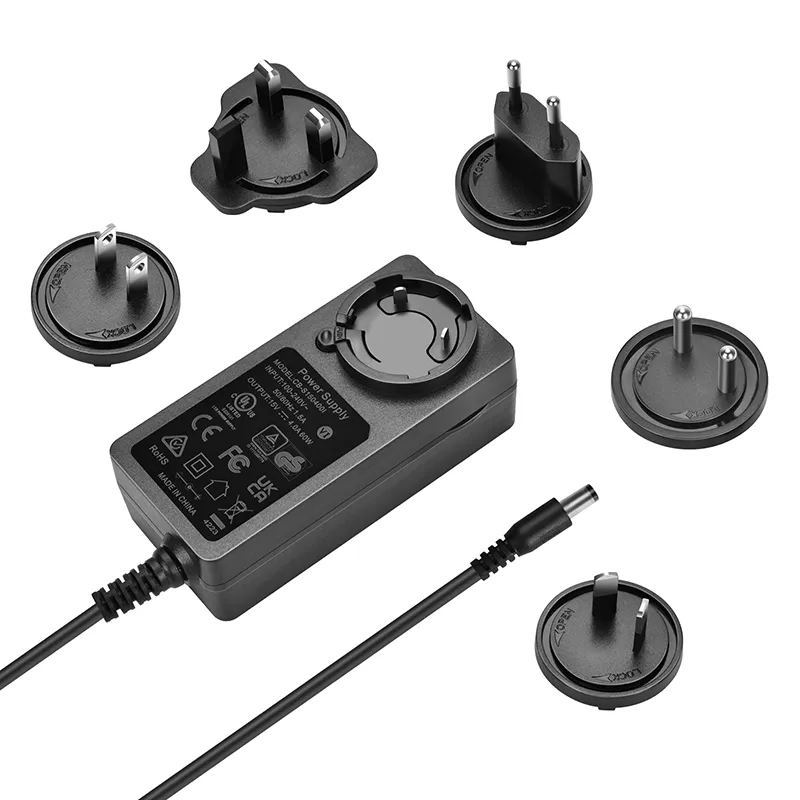 48W Interchangeable Plug Power Adapter