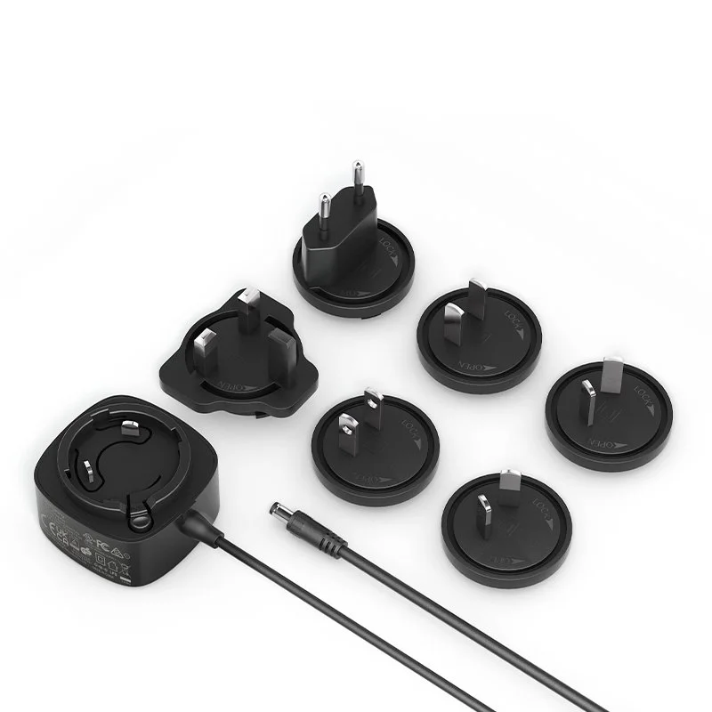 5V 2.5A Interchangeable Plug Power Adapter