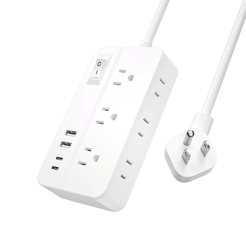 6 Outlets US Power Strip