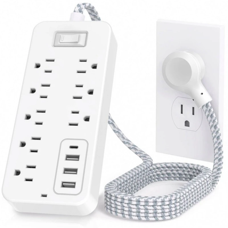 8 Outlets Us Plug Power Strip