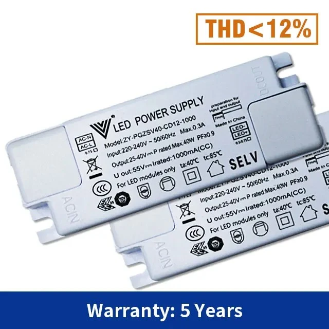 DC25V-80V 300MA 500MA Constant Current Led Driver