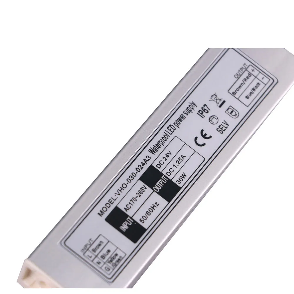 Ultra Slim Aluminum Casing 36w 100-240v Power Supply Adapter