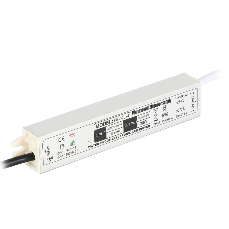IP67 Waterproof LED Driver Aluminium Switching Power Supply